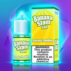 Banana Slam Banánový pudink Nikotinová sůl 30ml