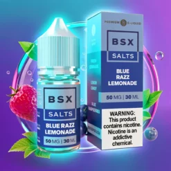 Modrá malina limonáda BSX Salt Series 30ml