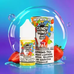 Jahoda, pomeranč a další ovoce Candy King on Salt Gush 30ml