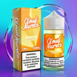 Ananas Mango Cloud Nurdz syntetický nikotin 100ml E-Juice