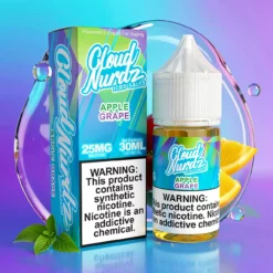 Ledové hroznové jablko Cloud Nurdz Salts 30ml sůl nikotinu