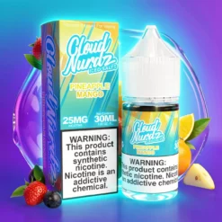 Ledový ananas mango Cloud Nurdz Salts 30ml nikotin 25/50 mg