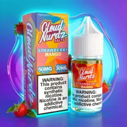 Jahoda Mango Cloud Nurdz Salts Nikotinová sůl 30ml E-liquid
