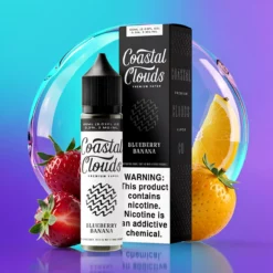 Borůvka banán Coastal Clouds 60ml E-juice