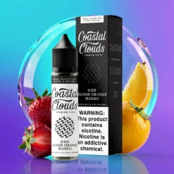 Krvavý pomeranč a mango 3mg Coastal Clouds Iced 60ml