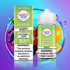 Jablečný drobenkový pudink Dinner Lady E-Juice 100ml
