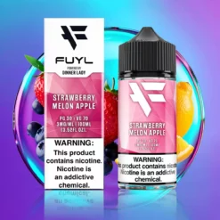 Jahoda Meloun Jablko FUYL By Dinner Lady 100ml E-liquid