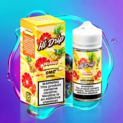 Krvavý pomeranč & ananas Hi-Drip Island Orange 100ml E-liquid