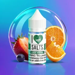 Klasický Mentol I Love Salts Solný E-liquid 30ml
