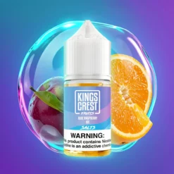 Ledová modrá malina King's Crest Fruits Salts 30ml