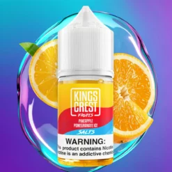 Ananas & granátové jablko led King's Crest Fruits Salts 30ml