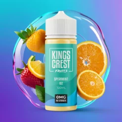 Ovocná ledová máta King's Crest E-liquid 120ml Volná báze