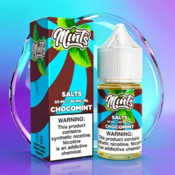 Čokomátová Mints Solná E-juice 30ml