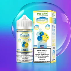 Modrá malina limonáda Pod Juice E-Juice 100ml TFN