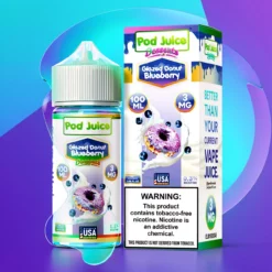 Glazovaná kobliha borůvka Pod Juice 100ml freebase
