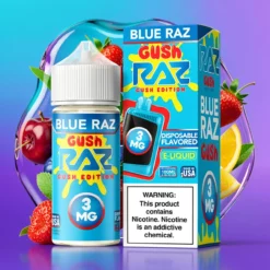Modrá malina Gush Pod Juice x RAZ TFN 100ml
