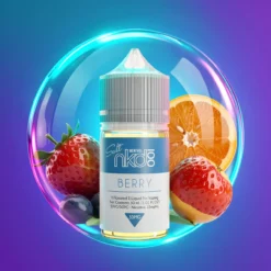 Ledové bobule NKD100 Salt E-Liquid 30 ml