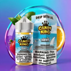 Borůvkový bonbón s nádechem vanilky Candy King Jaws 100ml