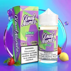 Hrozny a jablko Cloud Nurdz Syntetický nikotin 100ml