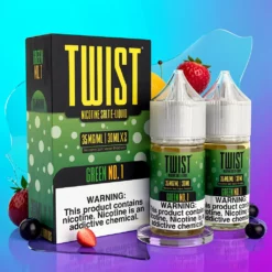 Medový meloun a kantalup Twist Salt E-Liquid 60ml