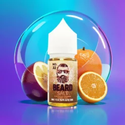 Skořicový trychtýřový koláč Beard Vape Co No.32 Salt 30ml