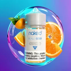 Ostružina & Borůvka s citronem Naked 100 E-Liquid 60ML
