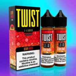 Bobule Jantar Twist E-Liquids E-Juice s nikotinem 3mg
