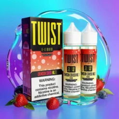 Karmínová č. 1 Twist E-Liquids Lemon Twist 2 x 60ml E-Juice