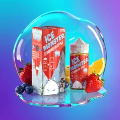 Ledový Jahoda Meloun Jablko Jam Monster Ice Monster 100ml
