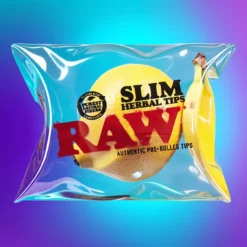Nebělené RAW Předrolované Bylinné Filtry – 20 ks