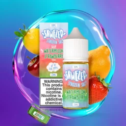 Meloun Jahoda Skwezed Frozen 30ml Nikotinová sůl