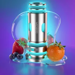 Modrá VooPoo ITO náhradní cívka 5 ks, 1.0Ω / 1.2Ω