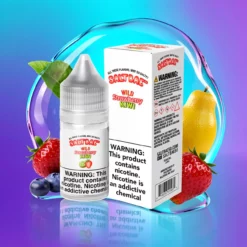 Lesní jahoda kiwi Salt Bae 50 E-Juice 30ml
