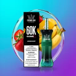 AL FAKHER CROWN BAR CLOUD-X 60K Mini vodní dýmka