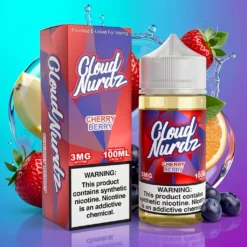 Třešeň a bobule Cloud Nurdz 100ml