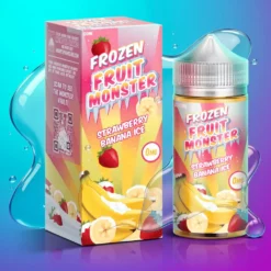 Jahodový banán Frozen Fruit Monster 100ml