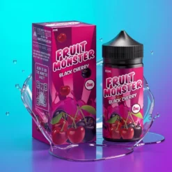 Černá třešeň Fruit Monster 100ml e-liquid 70/30 VG/PG