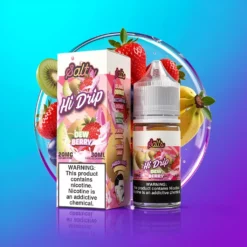 Medový meloun a jahody Hi-Drip Salts 30 ml 50/50 VG/PG