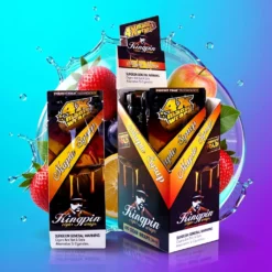 Doutník KINGPIN WRAPS 25 balení po 4 kusech