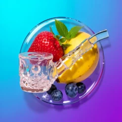 Smaragdová broušená NWTN Highball dýmka