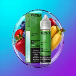 Medový meloun a mentol Pacha The Mint Leaf 60ml E-liquid
