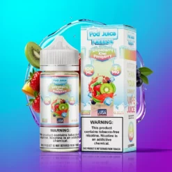 Jahoda Kiwi Granát Freeze Pod Juice 100ml