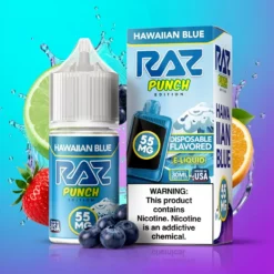 Havajská modrá - Pod Juice X Raz Salt 30ml Nikotinové soli