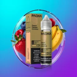 Broskvová papája & kokosový krém Pachamama 60ml synt.nikotin