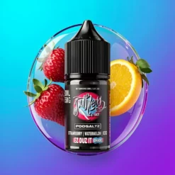 Jahodovo-melounový s ledem Ruthless Salt 30ml