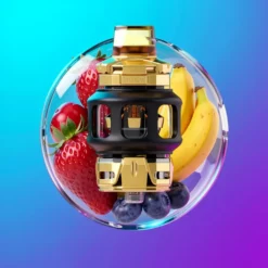Lesklá černá Uwell Valyrian IV 8,5ml Tank