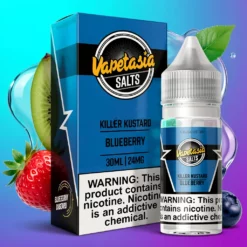 Killer Fruits Kustard Borůvka Vapetasia Nikotinové soli 30ml