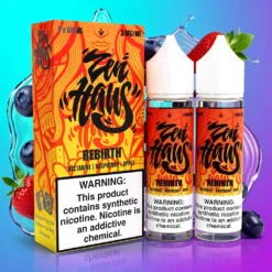 Nektarinka, malina a jablko Zen Haus Rebirth 120ml E-liquid